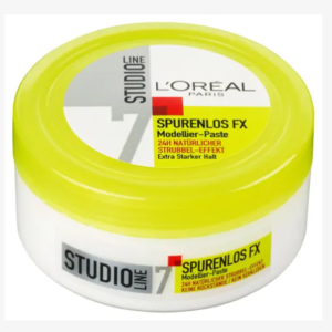 معجون تشكيل الشعر Studio Line Traceless FX من L'Oréal - ثبات قوي وتأثير دوامي يحافظ على شعرك بتأثير دوامي وثبات قوي دون أن يلتصق